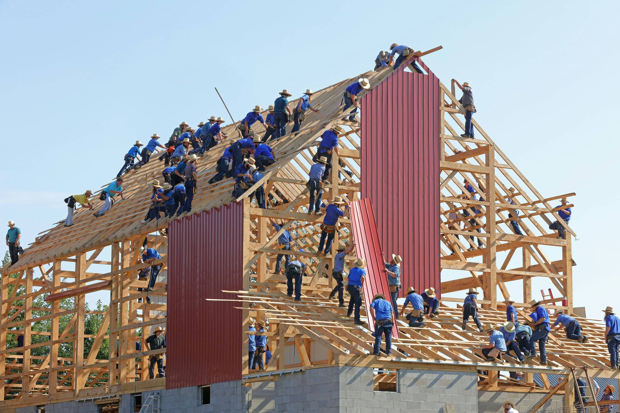 travaux d'une fondation d'un bâtiment